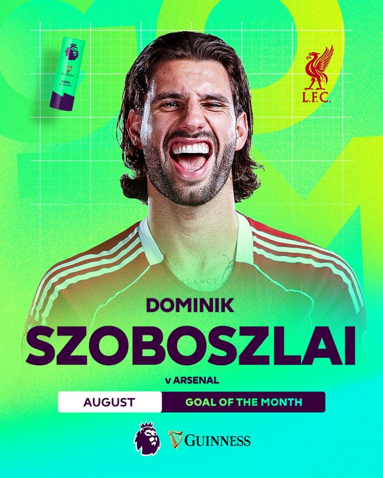 精彩绝伦！索博对阵阿森纳任意球破门，当选英超8月最佳进球